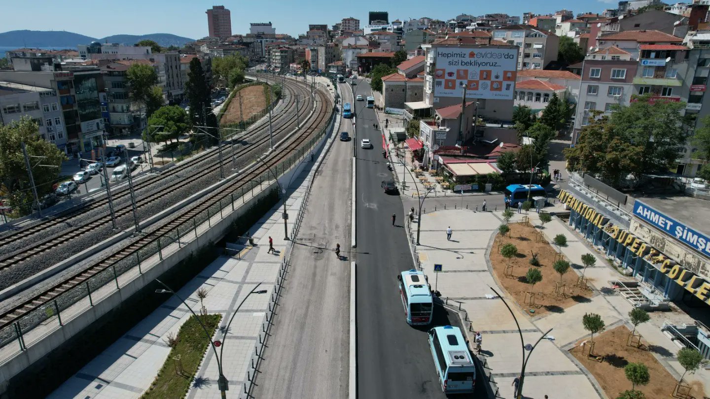 Kartal Neyzen Tevfik Bulvarı Çok Güzel Oldu